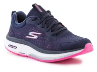 Sneakersy damskie - Skechers GO WALK Workout Walker - Outpace 124933-NVHP - miniaturka - grafika 1