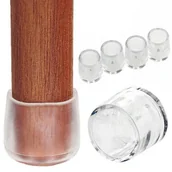 Meble modułowe i akcesoria - Nakładki Na Nogi Krzesła Silikonowe 25Mm 4Szt - miniaturka - grafika 1