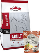 ARION Original Adult All Breeds Active 12kg + Przysmak dla psa 150g GRATIS!!!