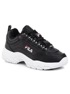 Skarpetki dla dzieci - Fila Sneakersy Strada Low Wmn 1010560.25Y Czarny - miniaturka - grafika 1