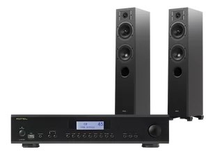 Rotel A12 MKII (czarny) + Diva 5 (czarny) - Zestawy stereo - miniaturka - grafika 1