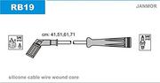 Układ zapłonowy - akcesoria - JANMOR Zestaw przewodów zapłonowych RB19 - miniaturka - grafika 1