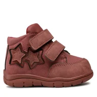 Buty dla dziewczynek - Trzewiki Nelli Blu CM211112-81 Bordowy - miniaturka - grafika 1