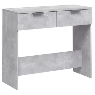 Lumarko Stolik konsolowy, betonowa szarość, 90x36x75 cm - Konsole i sekretarzyki - miniaturka - grafika 3