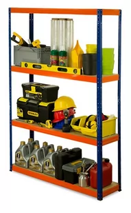 Regał Helios magazynowy metalowy HBN_180X120X30_4_400 ilość półek 4 nośność 400 kg / Wamar-Sosenka - Szafy i regały magazynowe Regał Helios magazynowy metalowy HBN_180X120X30_4_400 ilość półek 4 nośność 400 kg / Wamar-Sosenka - Szafy i regały magazynowe - miniaturka - grafika 1