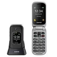 Telefony stacjonarne - Telefon komórkowy Aligator V650 Senior (AV650BS) Czarny/Srebrny - miniaturka - grafika 1