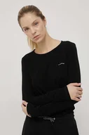 Bielizna sportowa damska - Viking longsleeve funkcyjny Teres kolor czarny - miniaturka - grafika 1