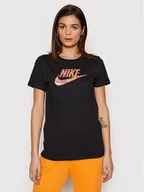 Koszulki sportowe damskie - Nike T-Shirt Sportswear DM2802 Czarny Regular Fit - miniaturka - grafika 1