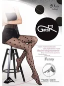 Rajstopy - Rajstopy Funny 07 Nero (Rozmiar 3) - miniaturka - grafika 1