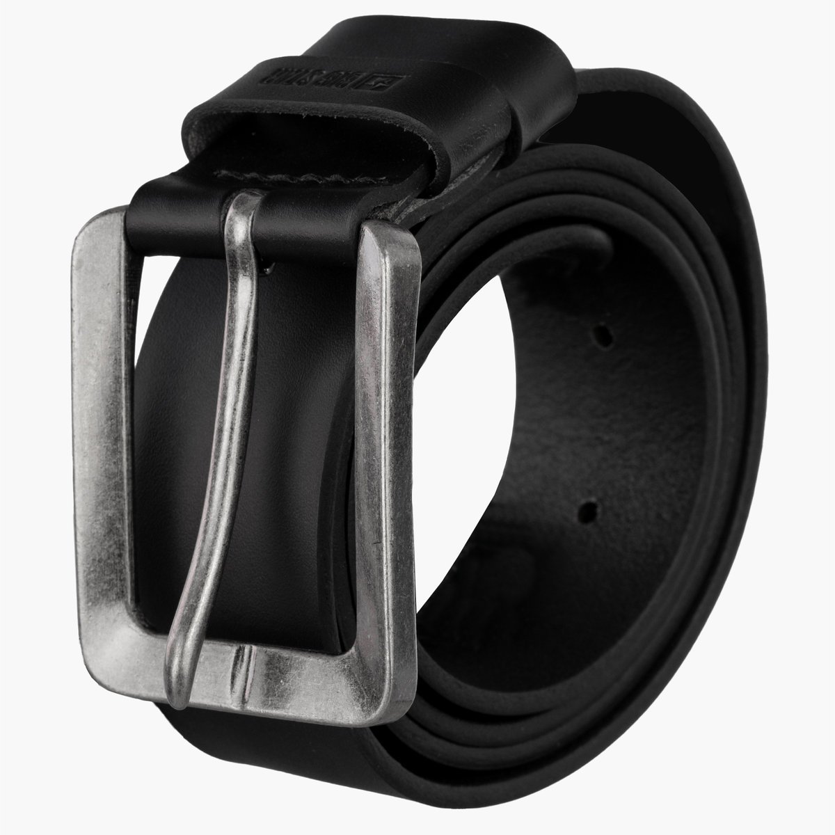 Pasek Męski BIG STAR Skórzany Pas Do Spodni Czarny OO675008 Czarny 85