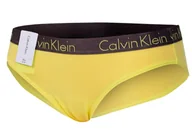 Majtki damskie - CALVIN KLEIN MAJTKI DAMSKIE BIKINI YELLOW 000QD3540E ZIQ - Rozmiar: XS - miniaturka - grafika 1