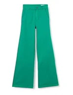 Spodnie damskie - s.Oliver Jeansy damskie, Suri Wide Leg, zielone, 32/32, zielony, 32 - miniaturka - grafika 1