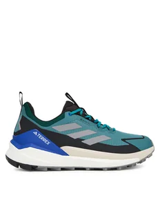 adidas Trekkingi Terrex Free Hiker 2.0 Low Gore-Tex JQ9908 Zielony - Buty trekkingowe męskie - miniaturka - grafika 1