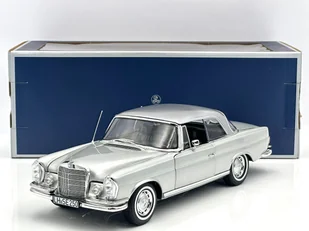Mercedes 250 SE (W111) Coupe - 1969, silver Norev 1:18 - Samochody i pojazdy dla dzieci - miniaturka - grafika 1