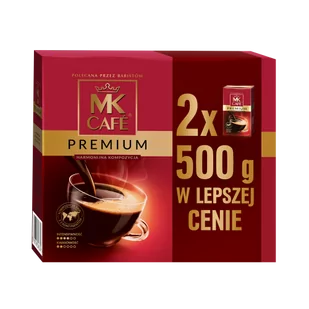 MK Cafe Premium 1 kg mielona - PRZECENA - Kawa - miniaturka - grafika 1