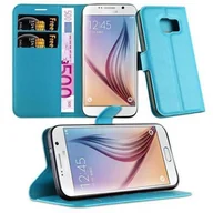 Etui i futerały do telefonów - Etui Cadorabo do Samsung Galaxy S7 z niebieskim etui na telefon komórkowy z magnetycznym zamknięciem - miniaturka - grafika 1