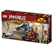 Klocki - LEGO Ninjago Motocykl Kaia i skuter Zane'a 70667 - miniaturka - grafika 1