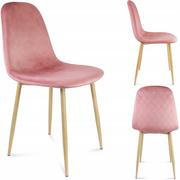 Krzesła - KRZESŁO tapicerowane PIKOWANE nowoczesne do salonu VIGO - miniaturka - grafika 1