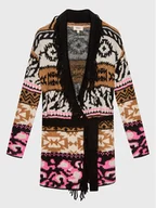 Swetry damskie - Kids ONLY Kardigan Mara 15235750 Kolorowy Regular Fit - miniaturka - grafika 1