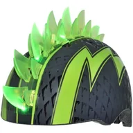 Kaski rowerowe - RASKULLZ Bolt LED Zielono-czarny dla Dzieci ( S) - miniaturka - grafika 1