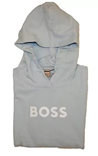 BOSS Damska bluza z kapturem, Navy417, XL - Bluzy damskie - miniaturka - grafika 1