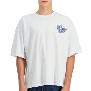 Koszulka Alpha Industries Candy Crew 14850909 - biała - Koszulki męskie - miniaturka - grafika 1