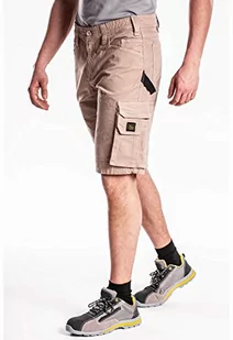 Rica Lewis workwear Rica Lewis workwear 5430211 szorty Sunjob, beżowe, 48 3059411997277 - Spodenki męskie - miniaturka - grafika 1