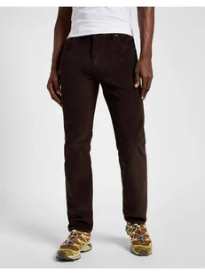 Męskie spodnie jeansowe dopasowane Lee RIDER W32 L32 - Spodnie męskie - miniaturka - grafika 1