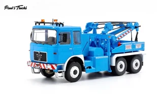 MAN F8 26.281 holownik niebieski skala 1/43 IXO - Samochody i pojazdy dla dzieci - miniaturka - grafika 1