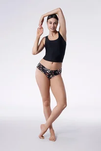 FIGI JULIMEX TANGA PEGGY BROWN (kolor brąz, rozmiar M) - Majtki damskie - miniaturka - grafika 7