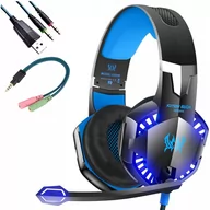 Słuchawki - SŁUCHAWKI GAMINGOWE DO PC PS4 XBOX MIKROFON GRACZY - miniaturka - grafika 1