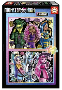 Educa, Puzzle, Monster High, 2 x 100 el. - Puzzle - miniaturka - grafika 1