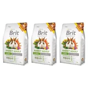 Karma dla gryzoni - Karma dla gryzoni BRIT Rabbit Adult Complete 3 x 3 kg - miniaturka - grafika 1