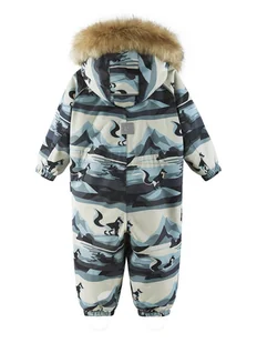 Reima Kombinezon zimowy Lappi 5100129C Beżowy Regular Fit - Kombinezony dla dzieci - miniaturka - grafika 1