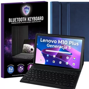 Etui Klawiatura Do Lenovo M10 Plus 3 Gen 10.6 | Fioletowy - Etui do tabletów - miniaturka - grafika 1