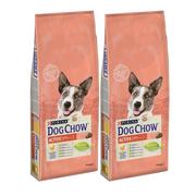 Sucha karma dla psów - Purina PURINA Dog Chow Adult Active Chicken 2x14kg 22482-uniw - miniaturka - grafika 1