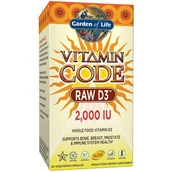 Witaminy i minerały dla sportowców - Garden Of Live Vitamin Code Raw D3 2000 Iu - 120 Vcaps - miniaturka - grafika 1