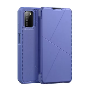 Dux Ducis Skin X kabura etui pokrowiec z klapką Samsung Galaxy A03s niebieski - Etui i futerały do telefonów - miniaturka - grafika 2