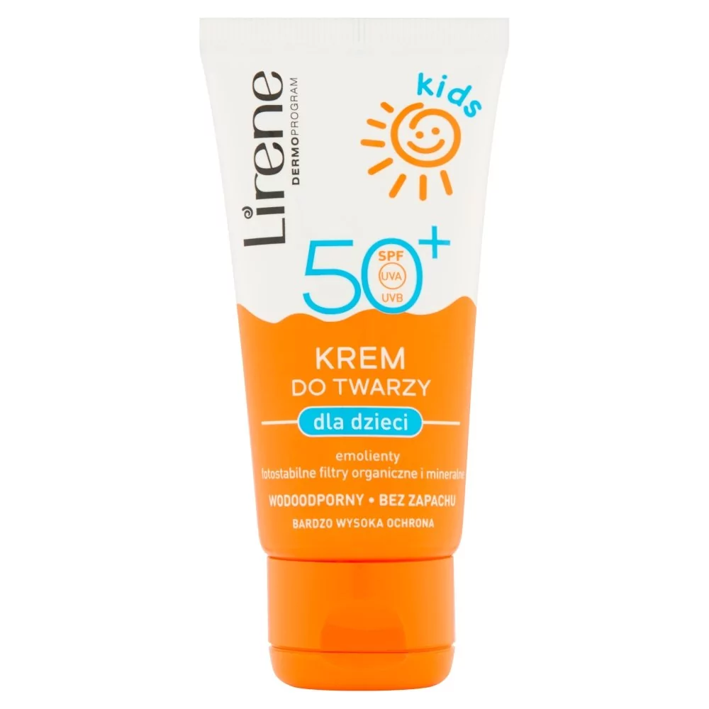 Lirene Lirene Kids krem do twarzy dla dzieci spf50+ 50ml