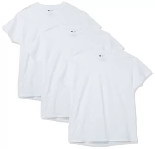 Koszulki męskie - Hanes Podkoszulka męska (3 sztuki), biały, L - grafika 1
