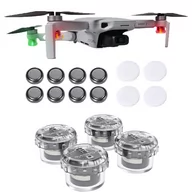 Akcesoria do drona - Dodatkowe Oświetlenie Lokalizator Lampki Nocne Sygnalizacyjne do drona DJI Mavic Mini / 2 / SE / Fimi X8 - miniaturka - grafika 1