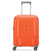 Walizki - Delsey Clavel Walizka kabinowa na 4 kółkach 55 cm orange 3845803-14 - miniaturka - grafika 1