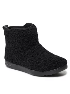 Botki damskie - Skechers Botki Fluff Love 175192/BBK Czarny - grafika 1