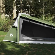 Namioty i tipi dla dzieci - The Living Store Namiot turystyczny - 2-os. - tunelowy - zielony - wodoszczelny - Namiot - miniaturka - grafika 1