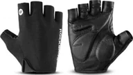 Rękawiczki rowerowe - RockBros Rękawiczki rowerowe Rockbros S106BK rozmiar XL - czarne - miniaturka - grafika 1