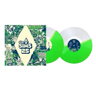 VARIOUS ARTISTS - SIMS 25TH OST (LIMITED) (2LP/HALF CLEAR & HALF NEON GREEN VINYL) - Winyle - miniaturka - grafika 1