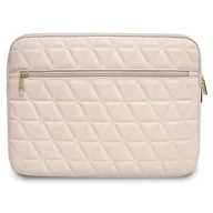 Torby na laptopy - Guess Quilted Computer Sleeve Etui na notebooka 13" różowy) 10_17884 - miniaturka - grafika 1