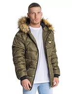 Płaszcze męskie - Gianni Kavanagh Green Heritage Jacket Płaszcz męski, Zielony, XL - miniaturka - grafika 1