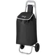 Torby i wózki na zakupy - Wózek na zakupy NILS CAMP NC17106 Czarny - miniaturka - grafika 1