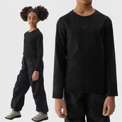 Koszulki dla dziewczynek - 4F KOSZULKA DZIEWCZĘCA LONGSLEEVE Tlonf212 - miniaturka - grafika 1